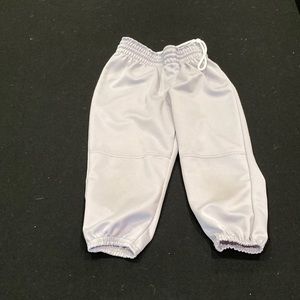 Grey baseball pants small